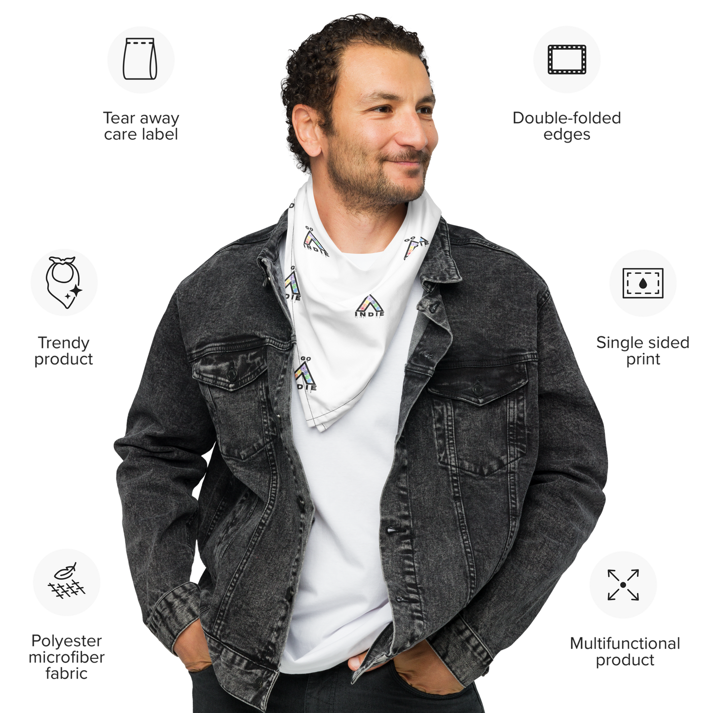 IndieGoActiv All-over print bandana