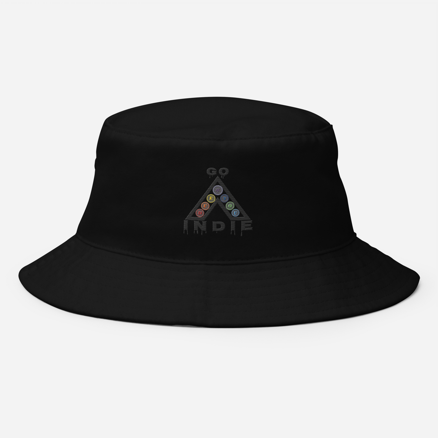 IndieGoActiv Embroidered Bucket Hat