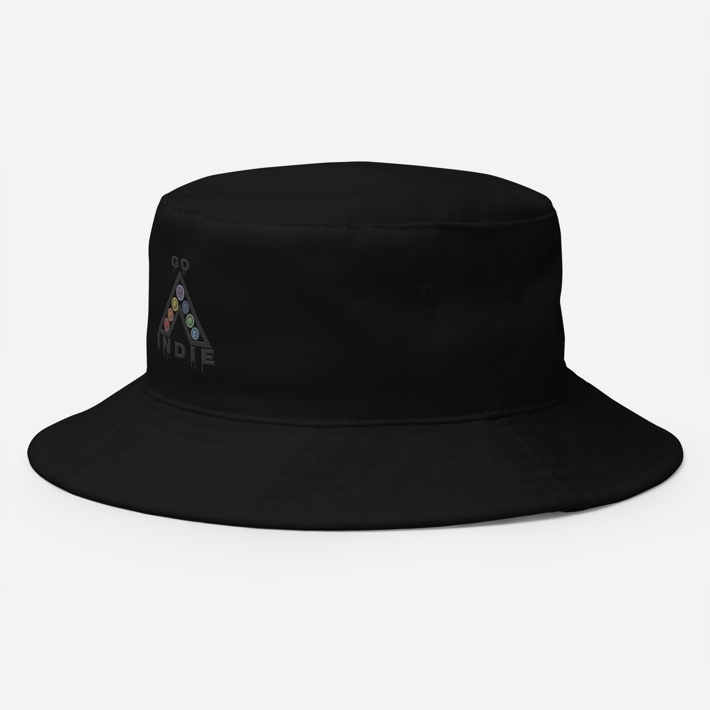 IndieGoActiv Embroidered Bucket Hat