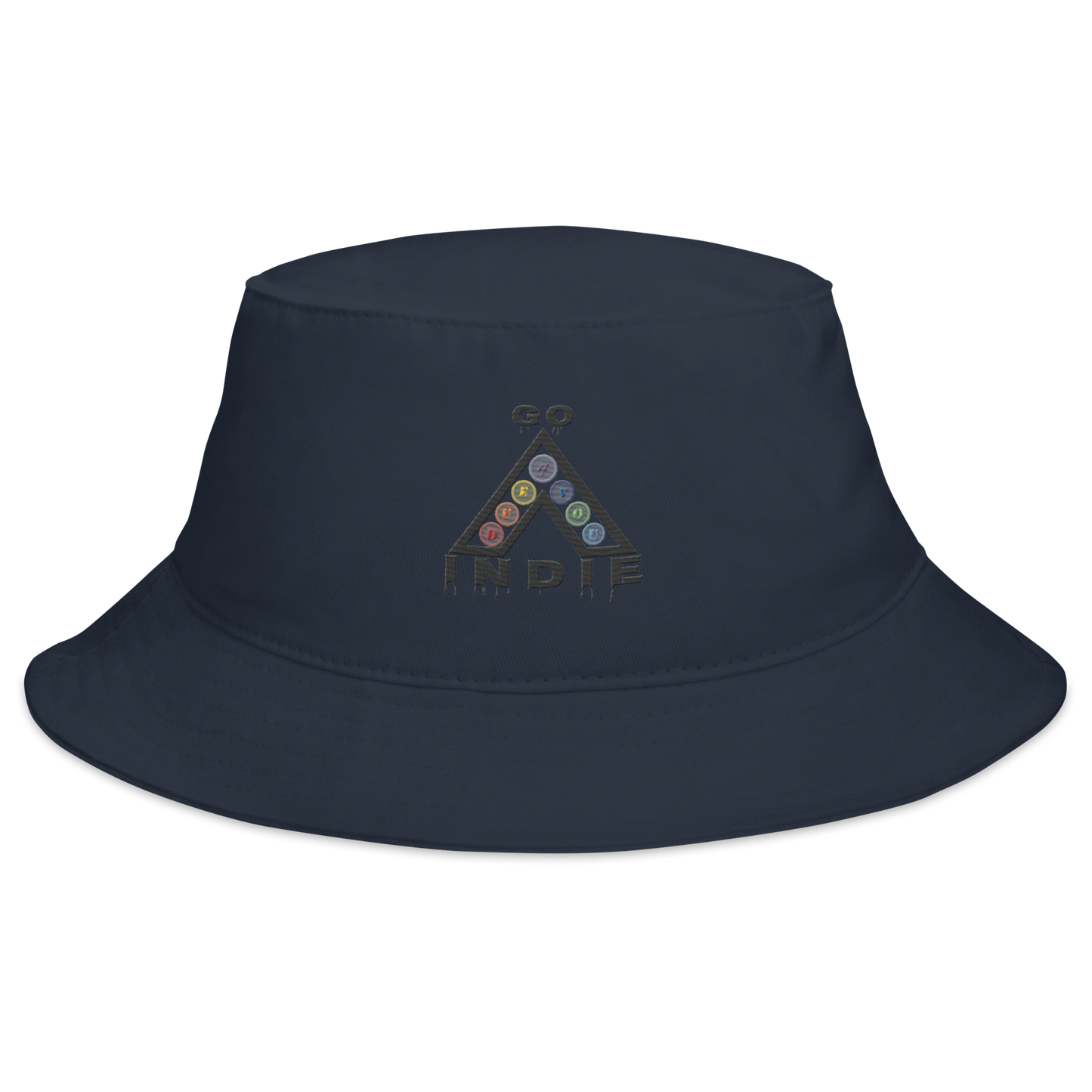 IndieGoActiv Embroidered Bucket Hat