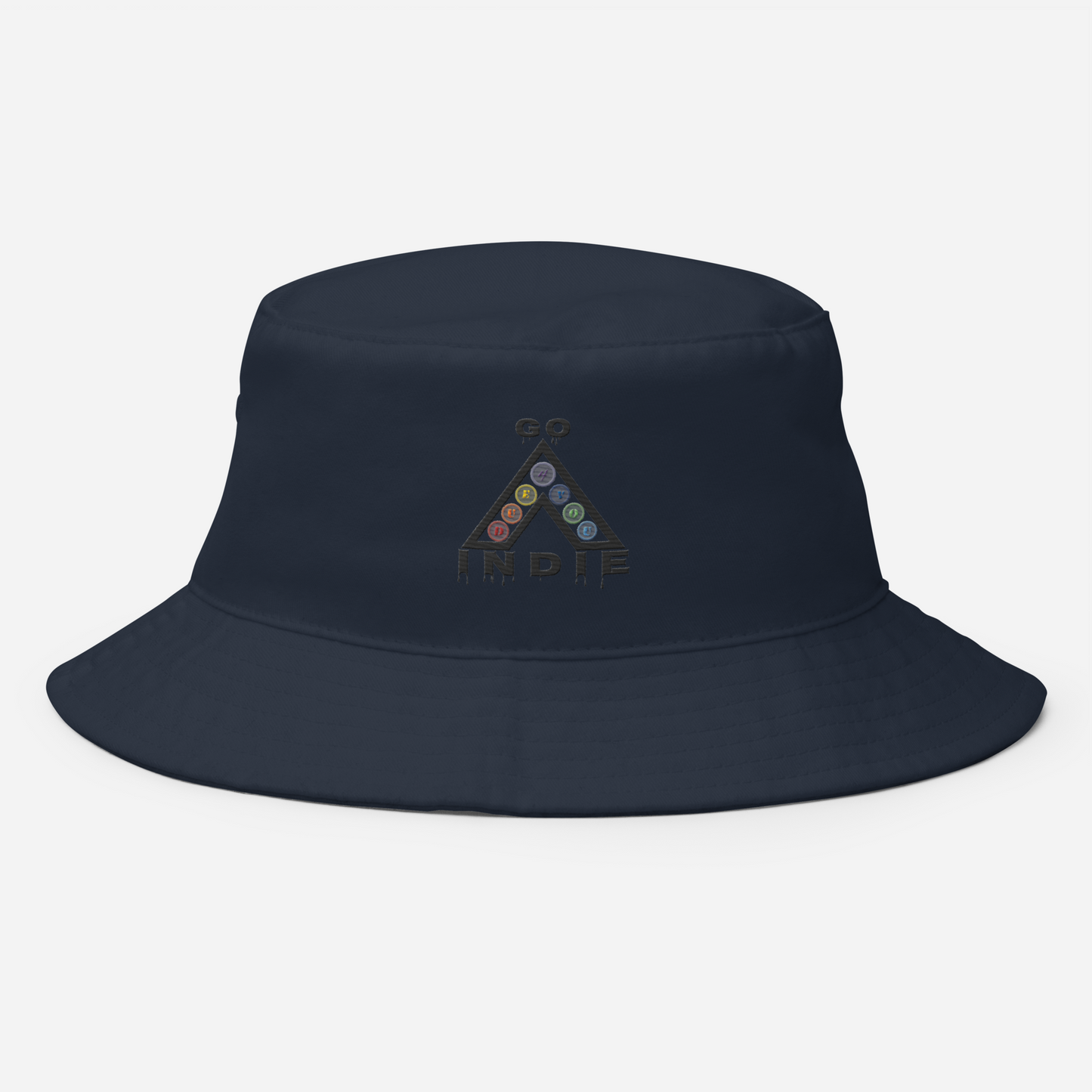 IndieGoActiv Embroidered Bucket Hat