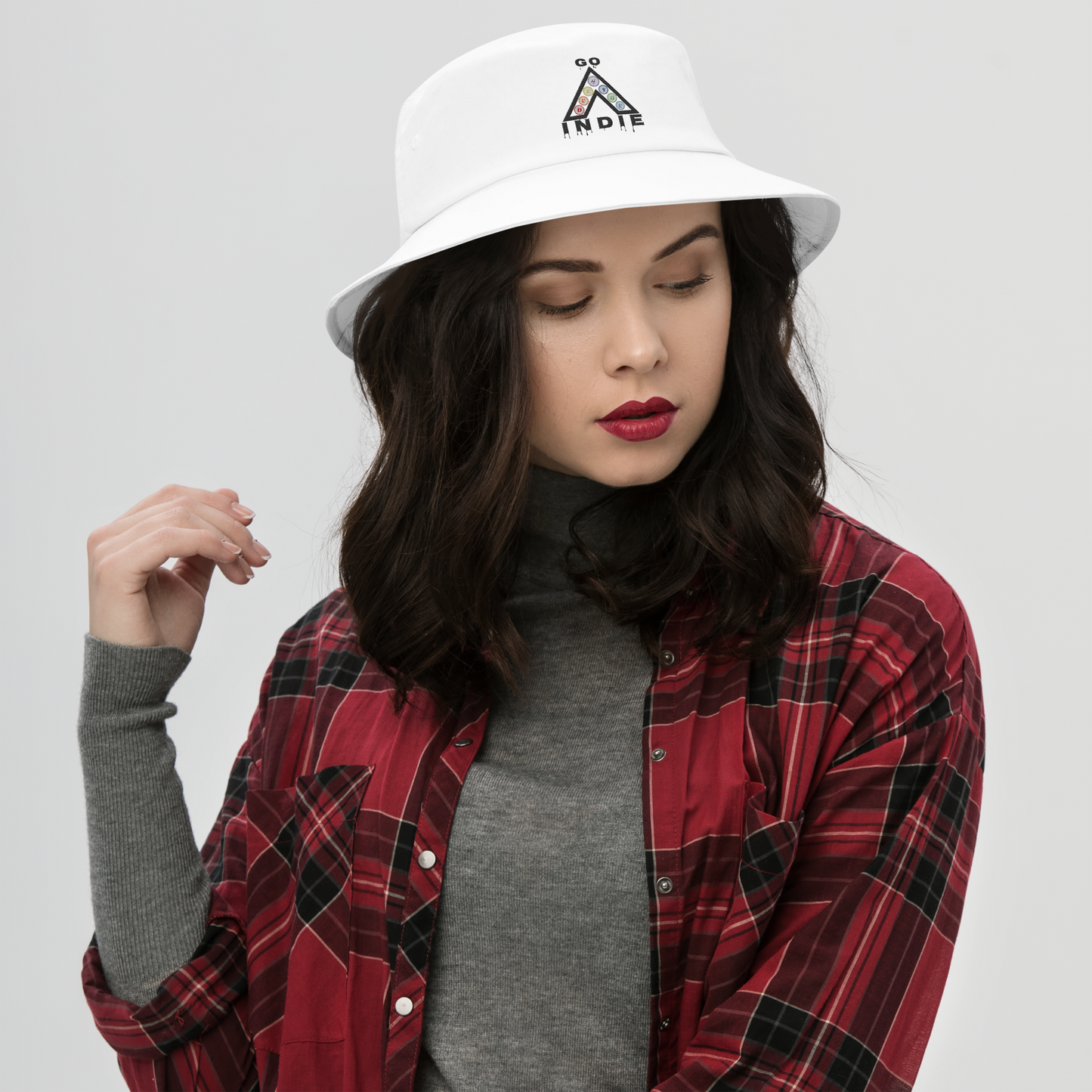 IndieGoActiv Embroidered Bucket Hat