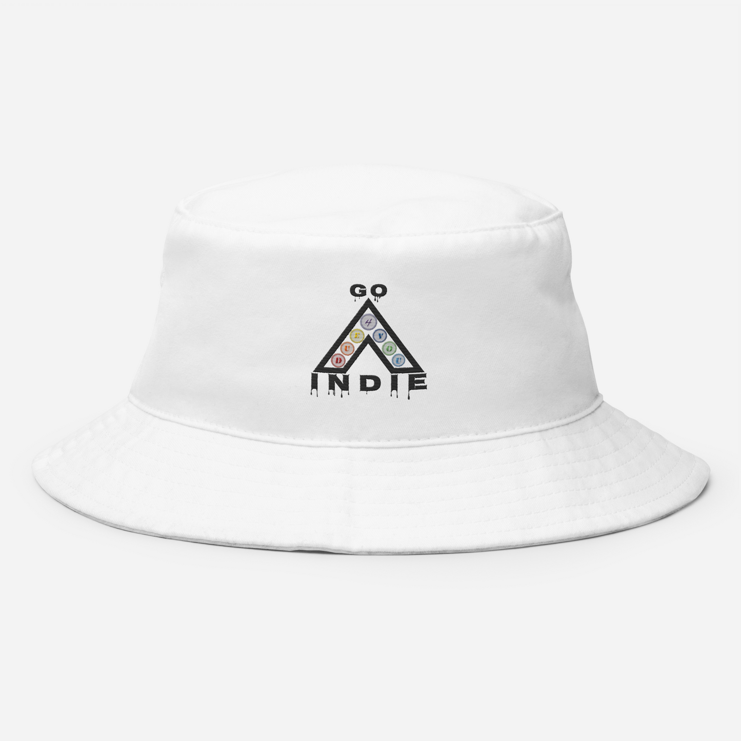 IndieGoActiv Embroidered Bucket Hat