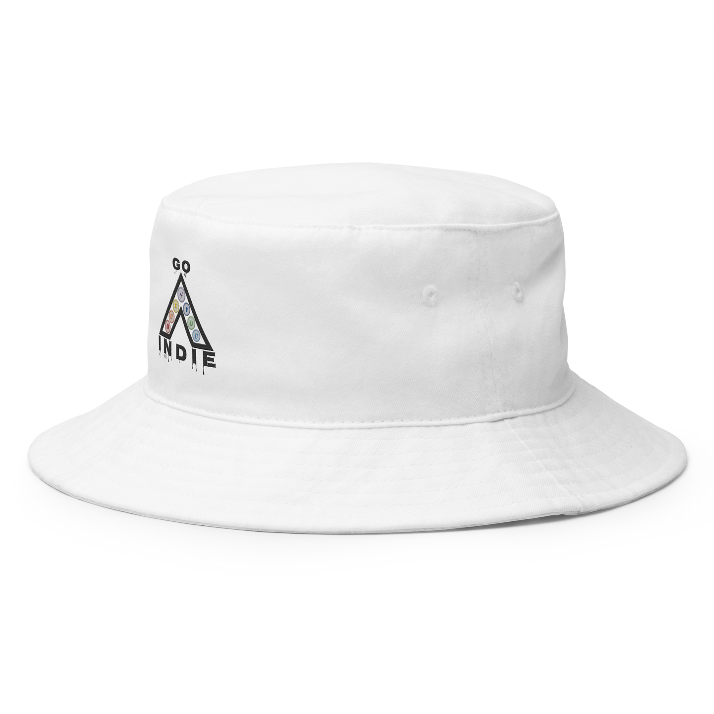 IndieGoActiv Embroidered Bucket Hat
