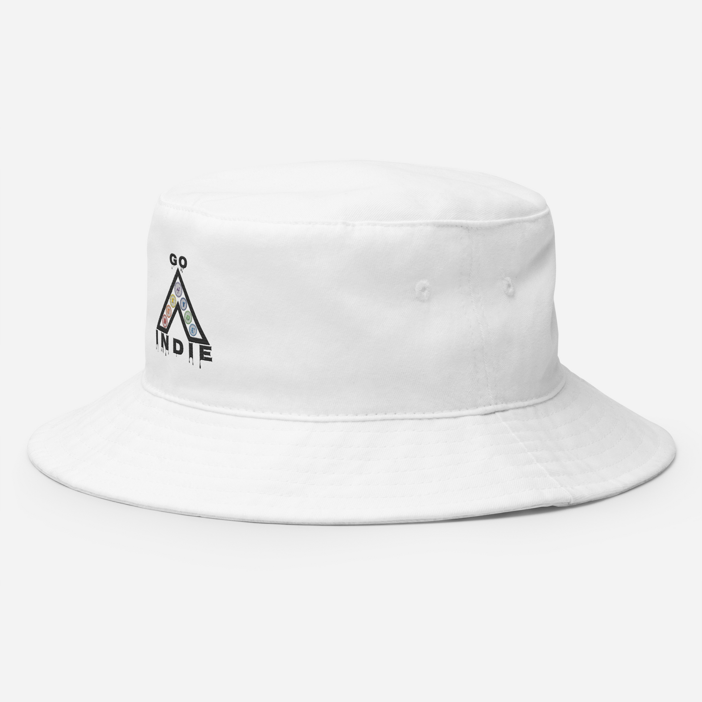 IndieGoActiv Embroidered Bucket Hat