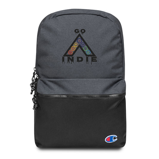 IndieGoActiv Embroidered Champion Backpack