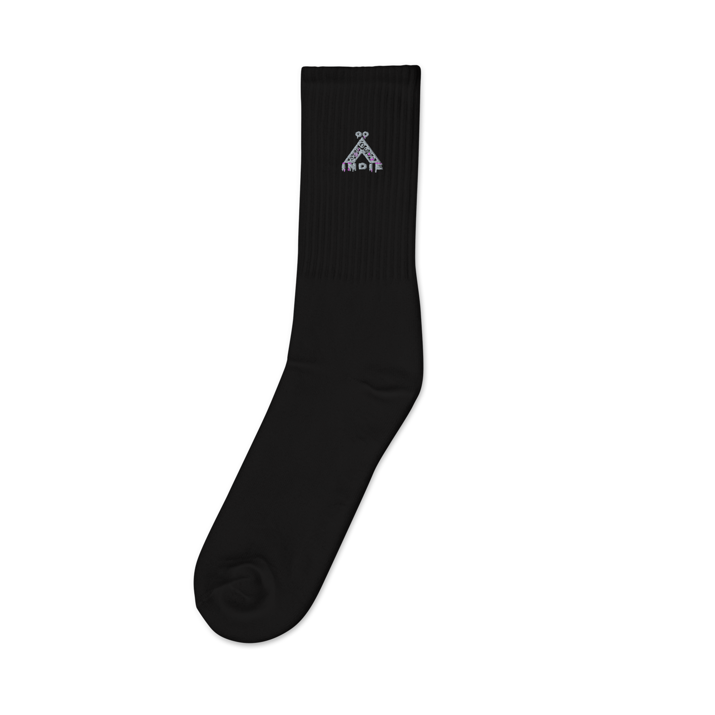 IndieGoActiv Embroidered socks