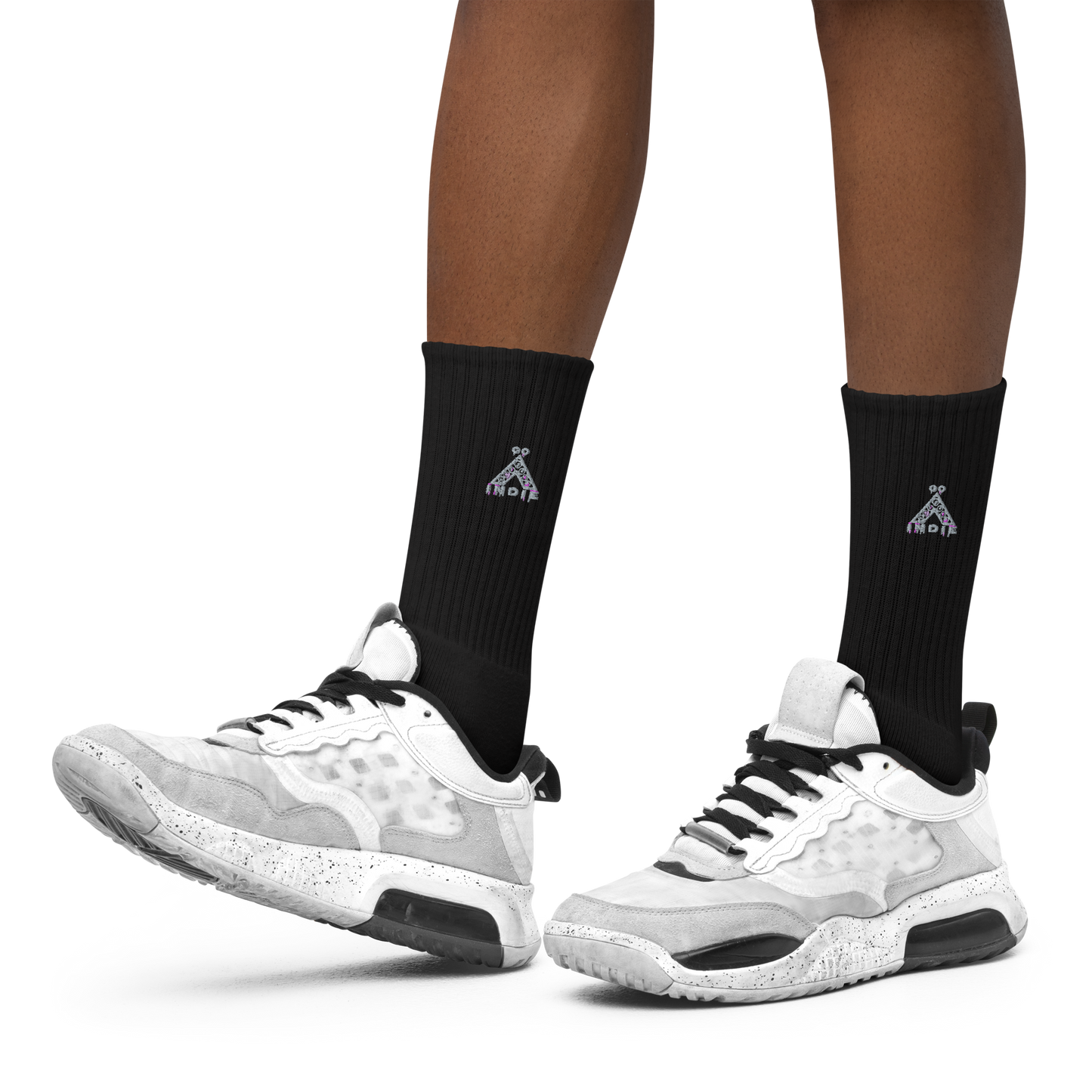 IndieGoActiv Embroidered socks