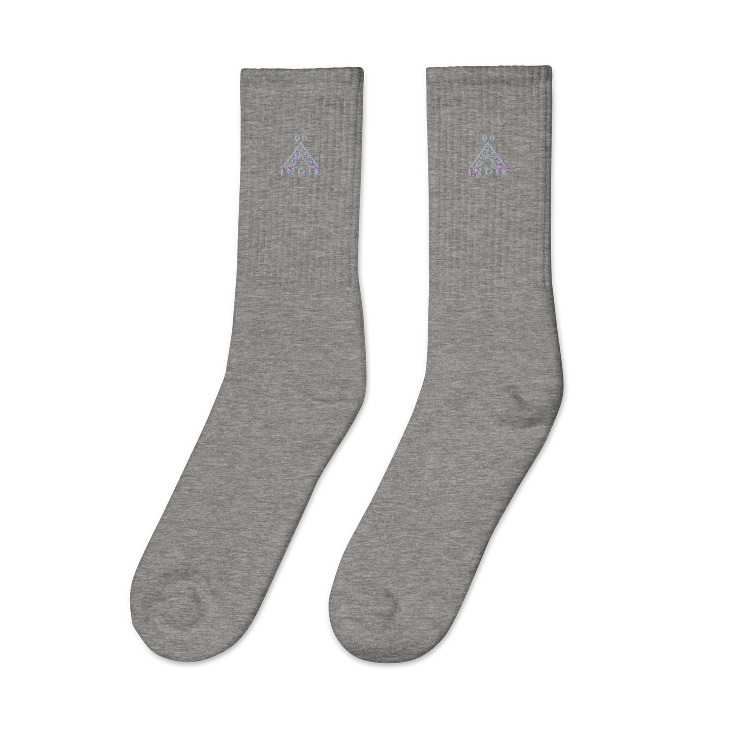 IndieGoActiv Embroidered socks