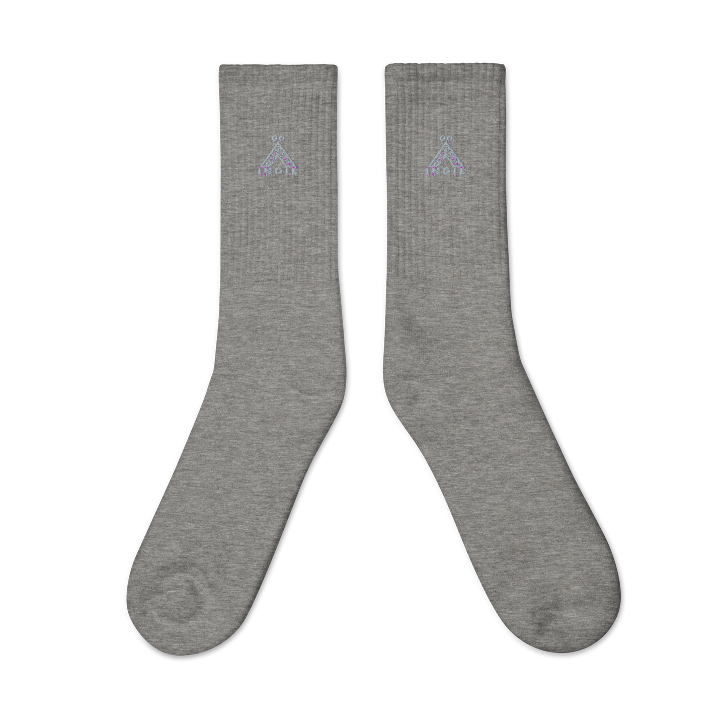 IndieGoActiv Embroidered socks
