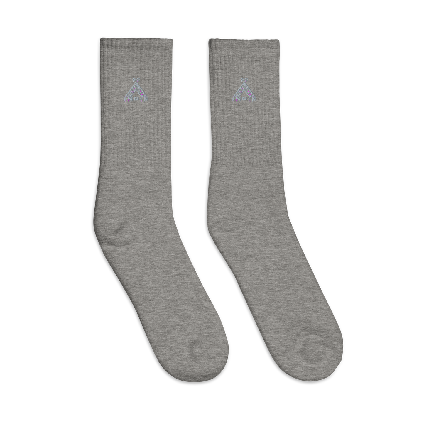 IndieGoActiv Embroidered socks