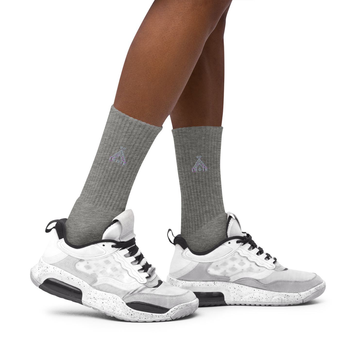 IndieGoActiv Embroidered socks