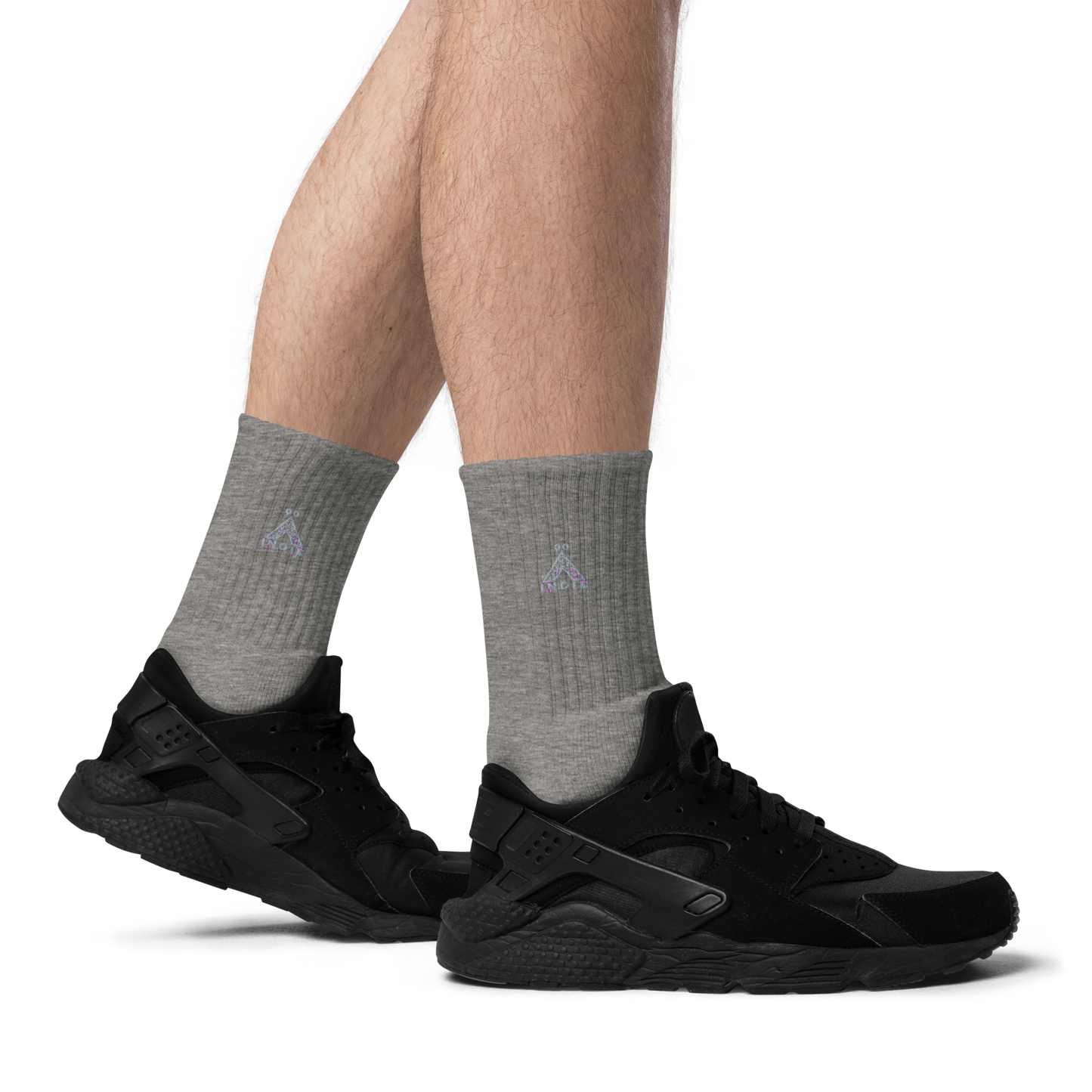 IndieGoActiv Embroidered socks