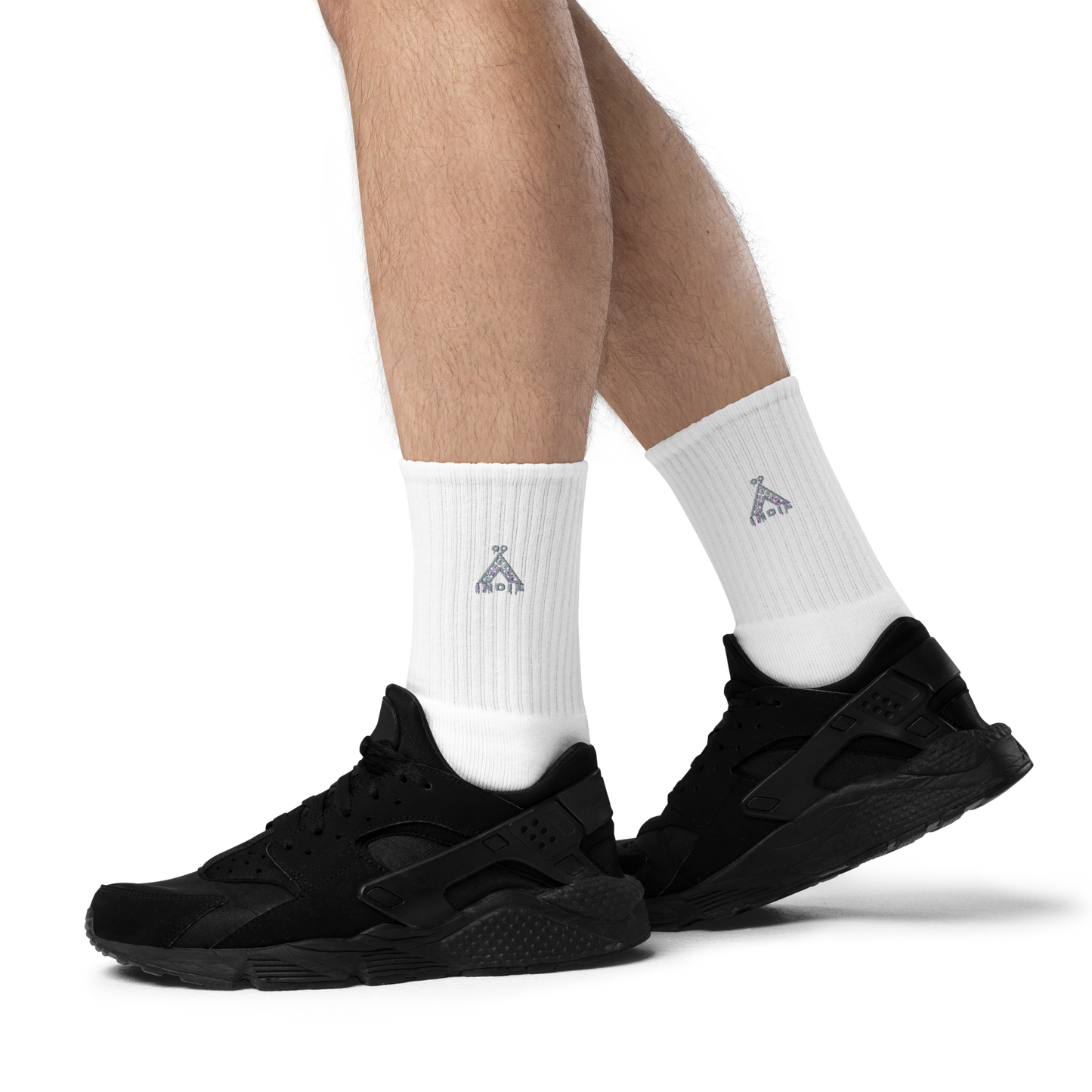 IndieGoActiv Embroidered socks