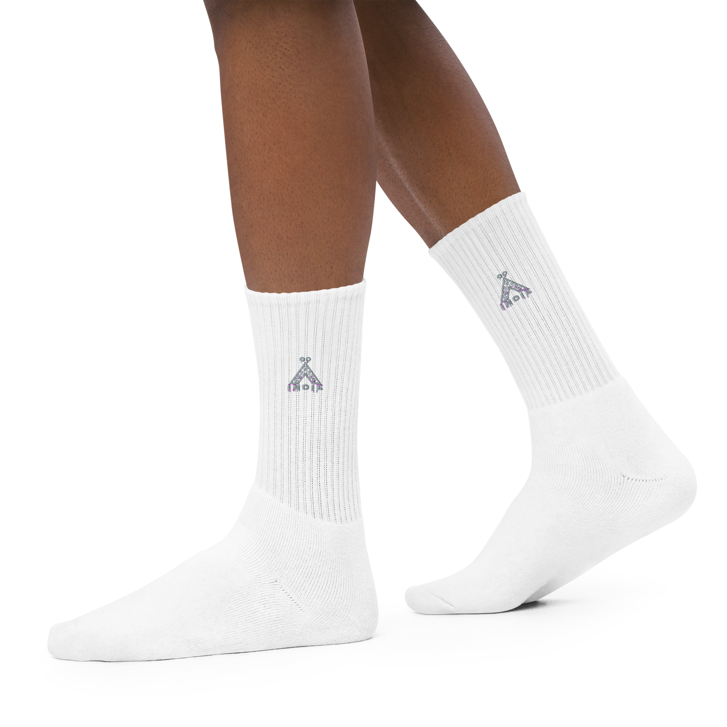 IndieGoActiv Embroidered socks