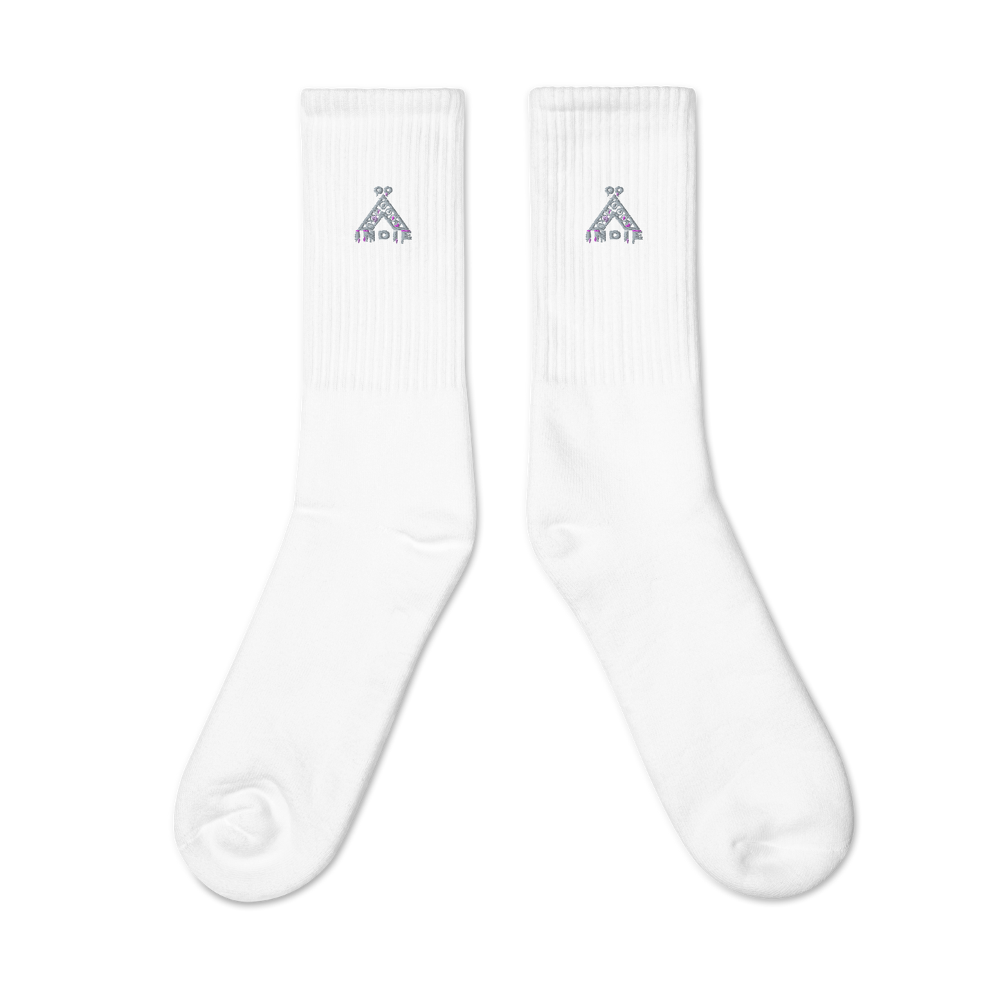 IndieGoActiv Embroidered socks