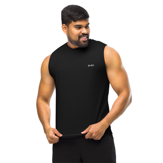 IndieGoActiv Embroidered Muscle Shirt