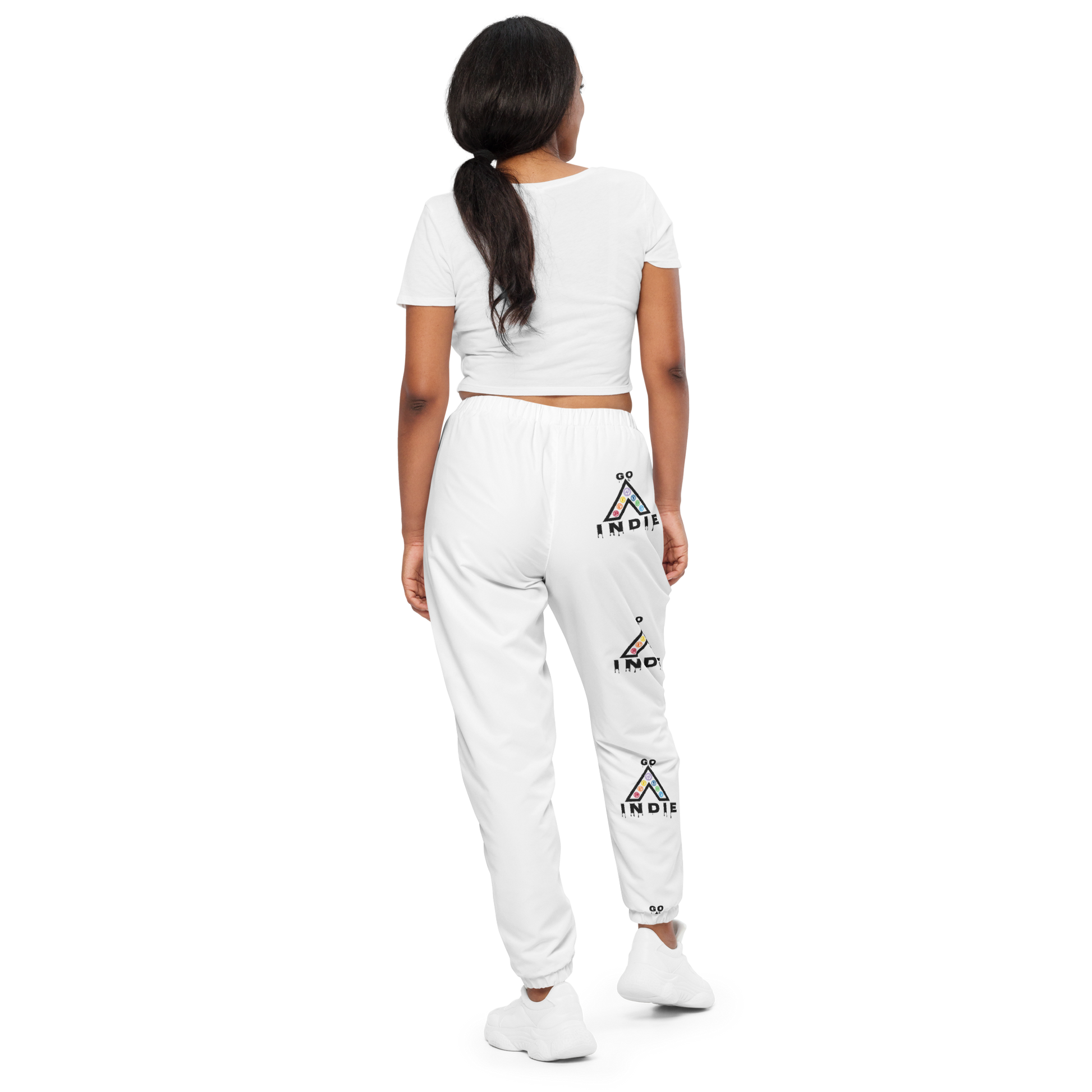 ☆NERDY☆ Women's Color Block Track Pants White MUSINSA | NERDY Women's Color Block Track Pants White