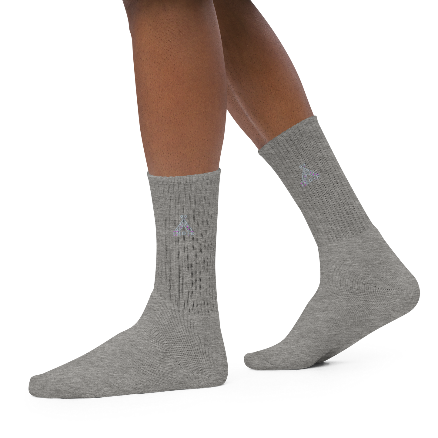 IndieGoActiv Embroidered socks