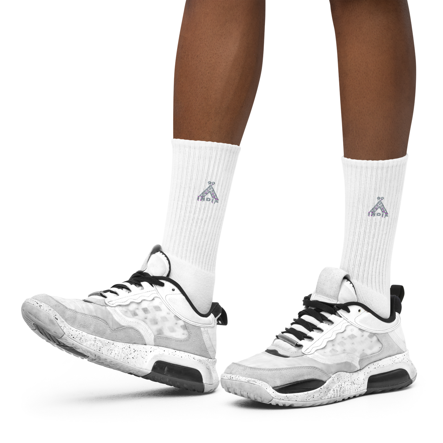 IndieGoActiv Embroidered socks
